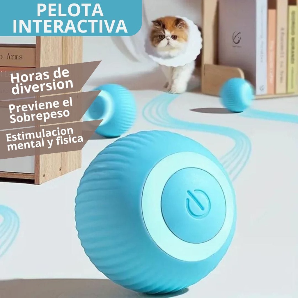 Pelota Interactiva Celeste 5Cm